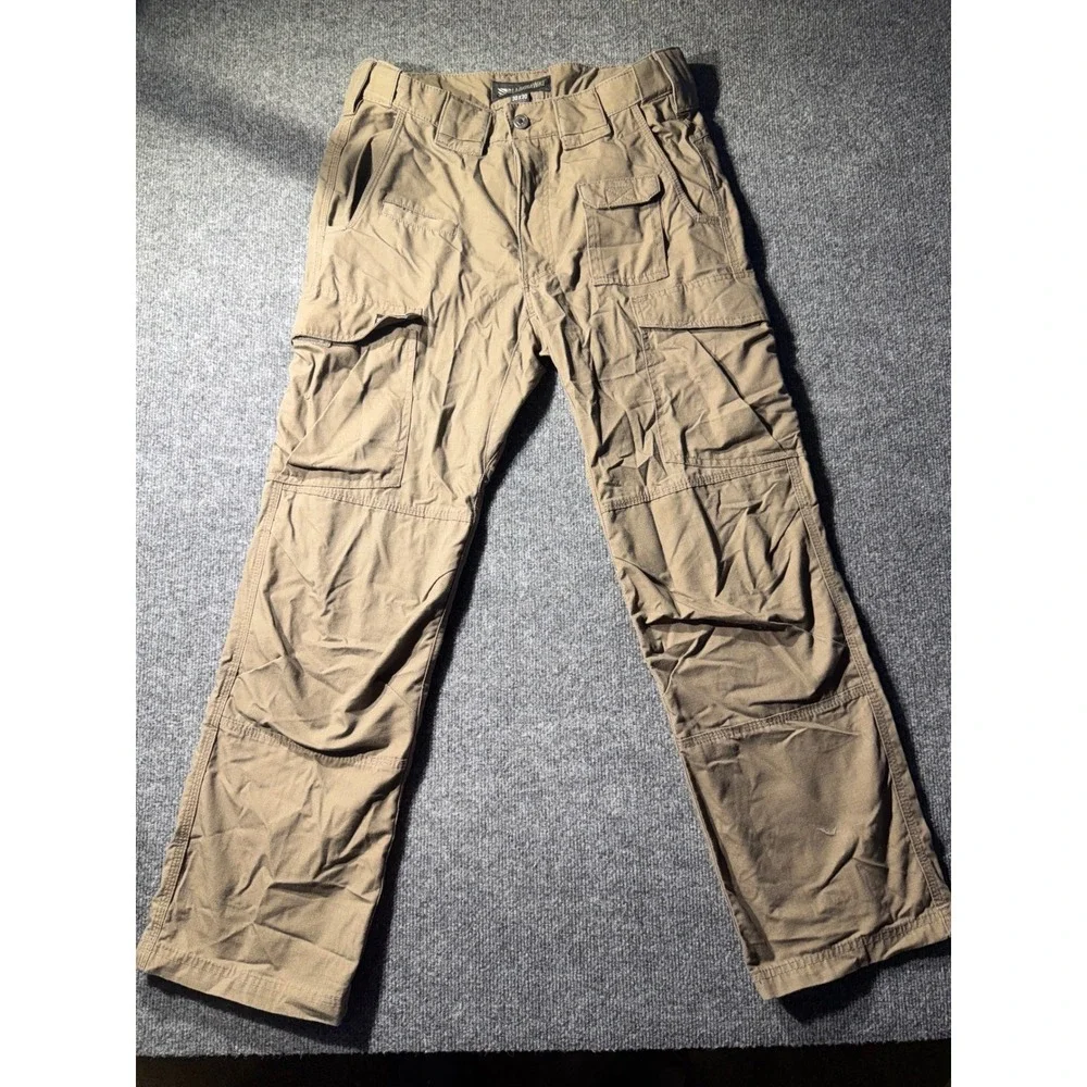 Blackhawk Pursuit Tactical Pants Mens 30x30 Khaki Brown Ripstop Cargo TP01